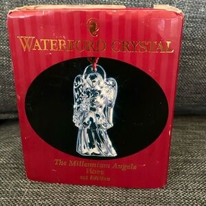 Waterford Crystal The Millennium Angels Hope First Edition 1999